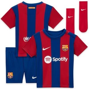 Infant Nike Barcelona FBC Complete Home Uniform